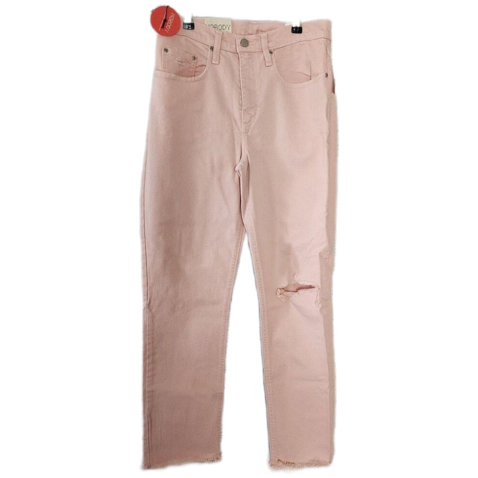 Nobody Denim True Slim Straight Ankle Jeans - Porcelain Pink Size 27 Nwt — image 2 of 3